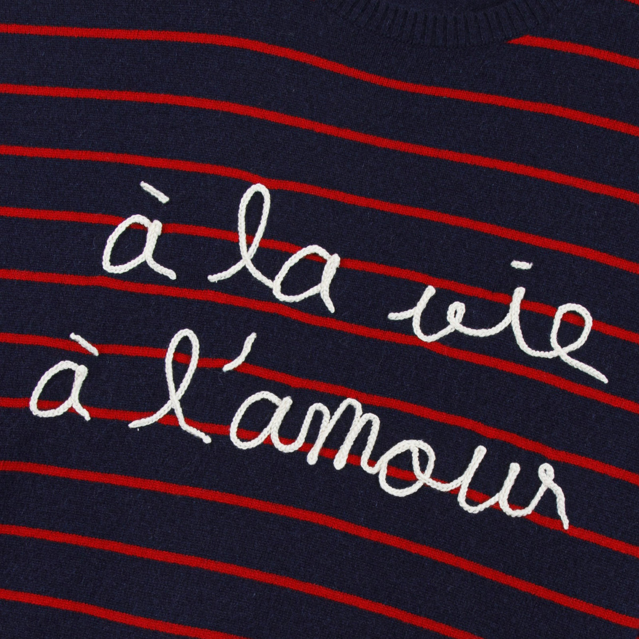 Buzelin Ultramarine Cashmere Sweater - A La Vie A L'Amour