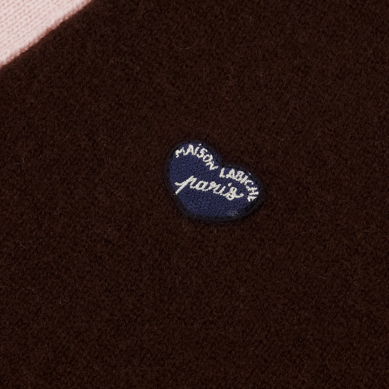 Gliziere Wool Cashmere Mini Patch Coeur
