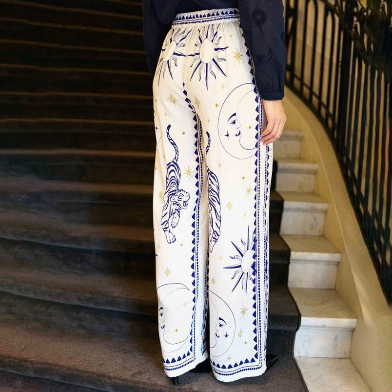 Polia Wide-Leg Trousers