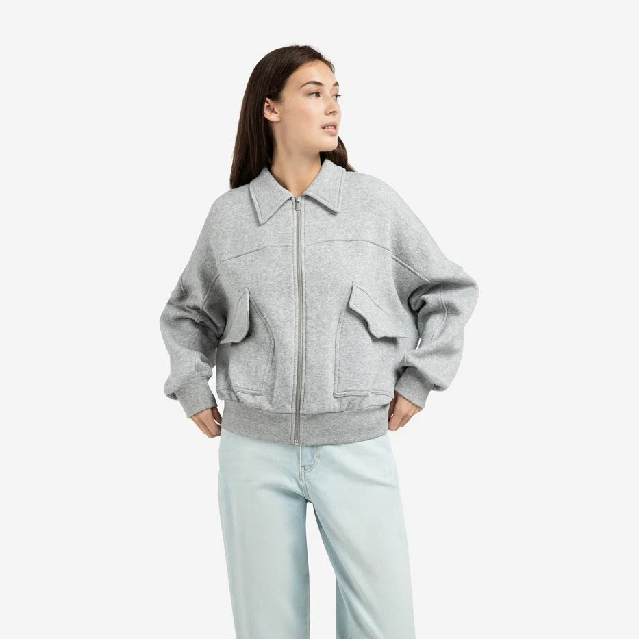 Sweat Jacket with Pockets