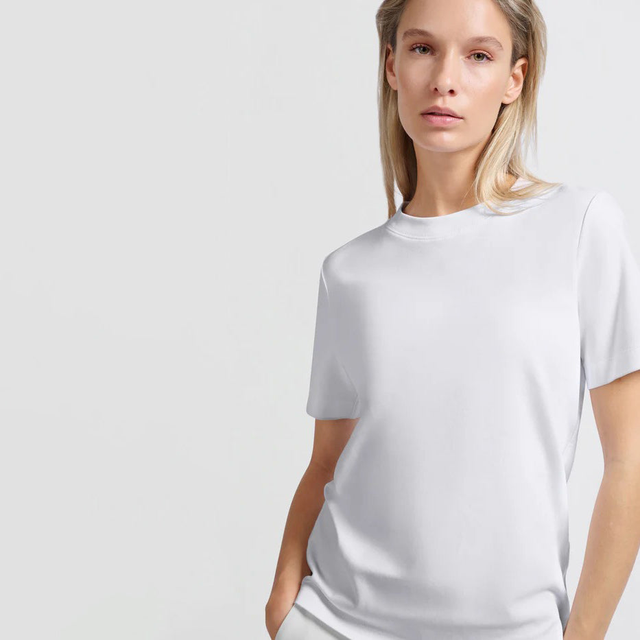 Round Neck T-Shirt - Pure White