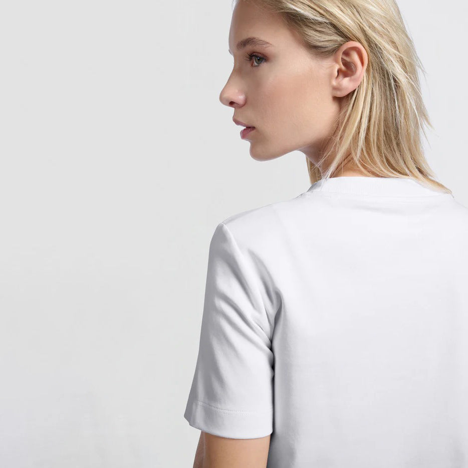 Round Neck T-Shirt - Pure White