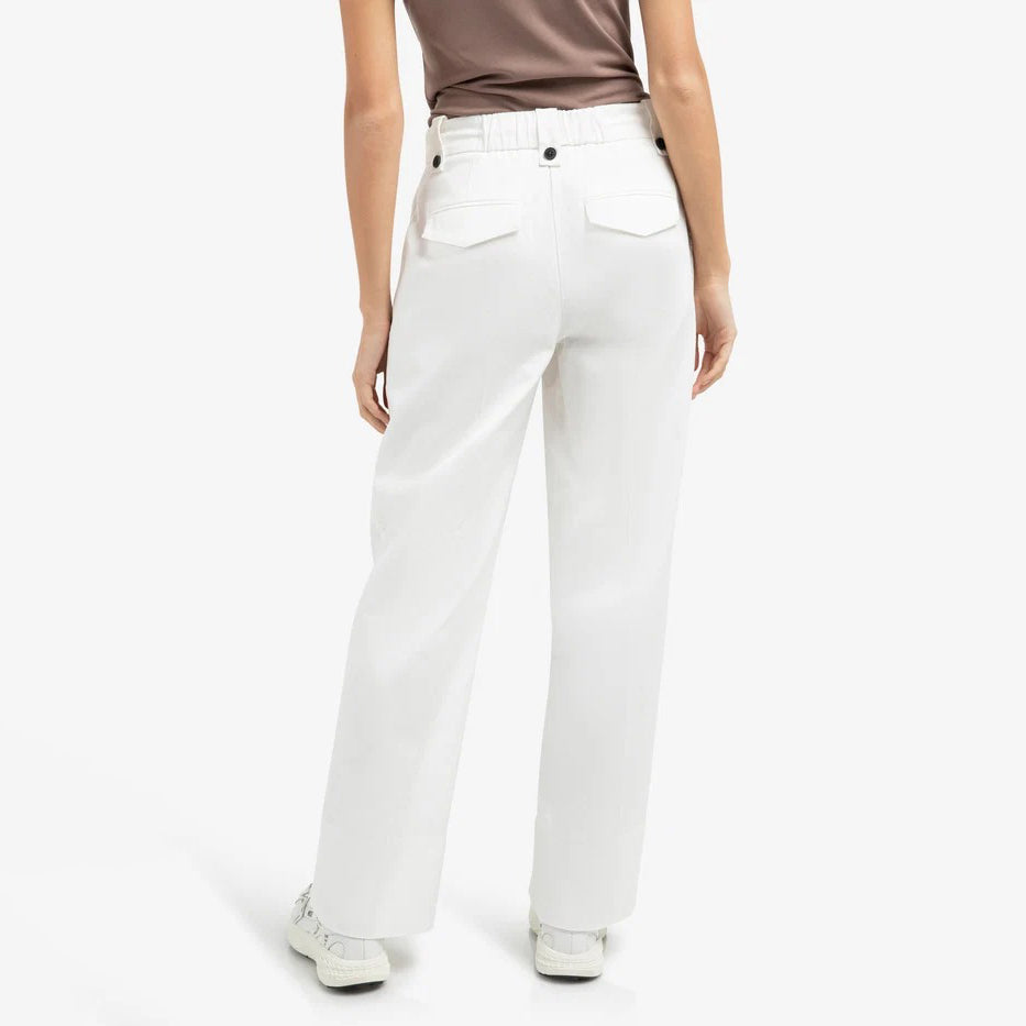 Woven Wide Leg Trousers with Pleats