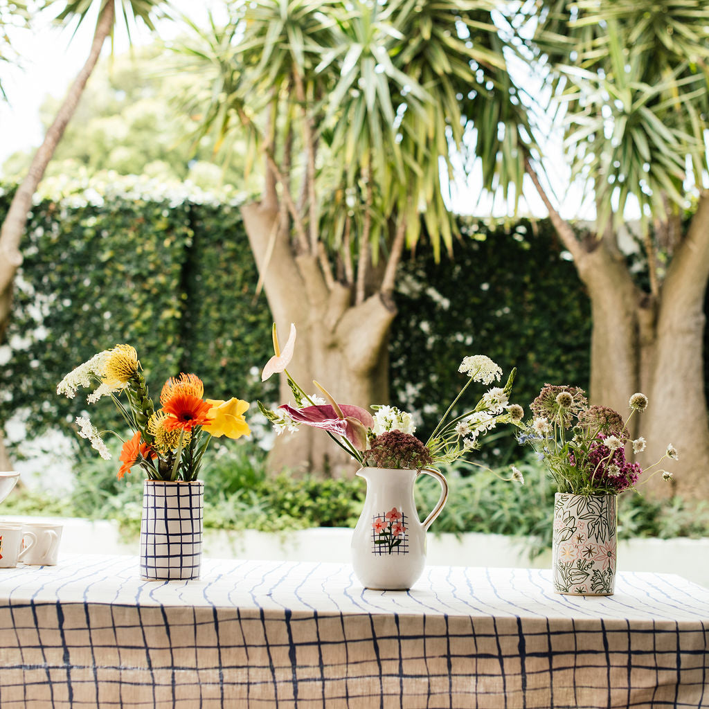 Dalebrook Plaid Vase