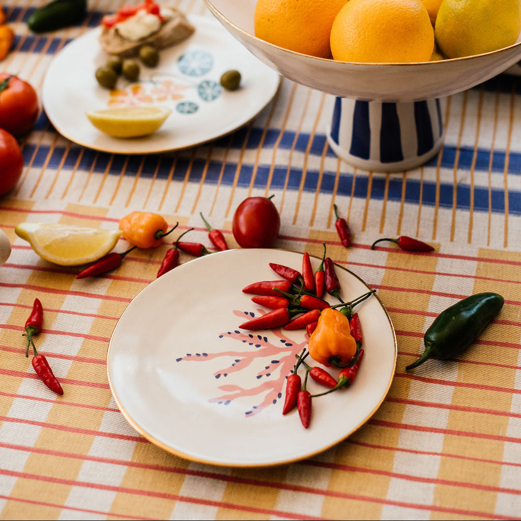 Coral Sprig Plate