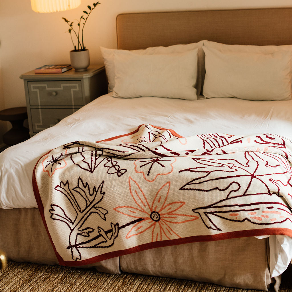 Ohana Throw - Cinnamon