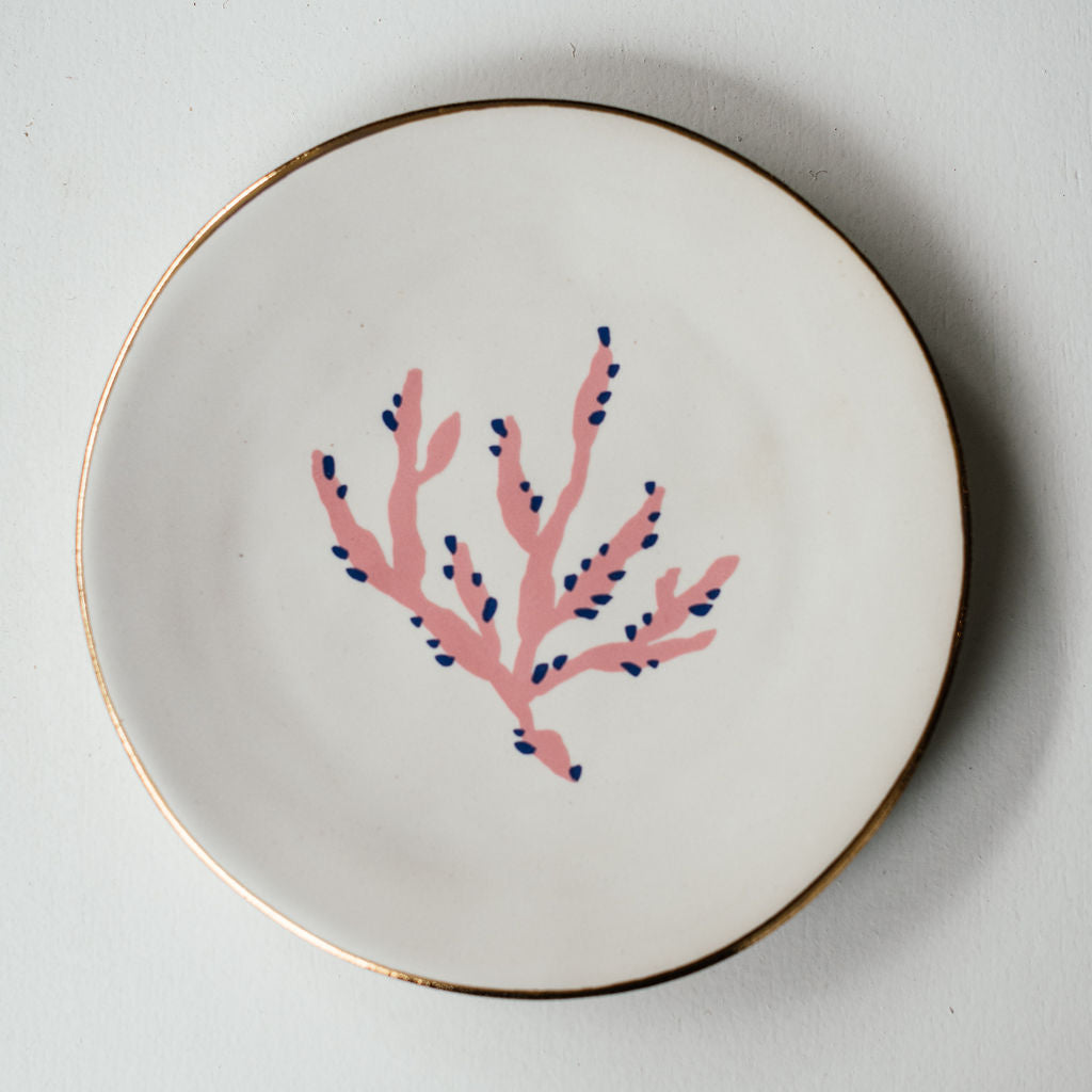 Coral Sprig Plate