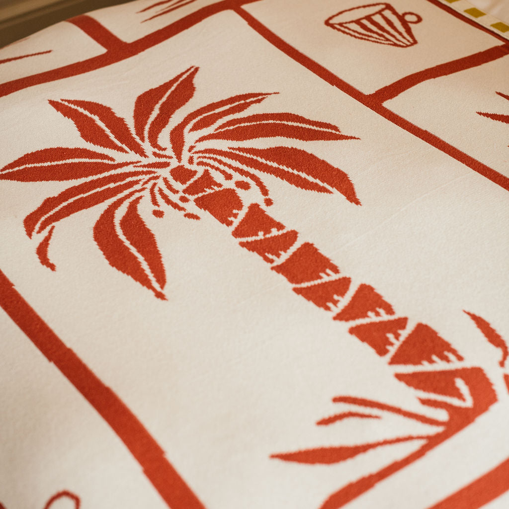 Aloha Throw - Burnt Orange