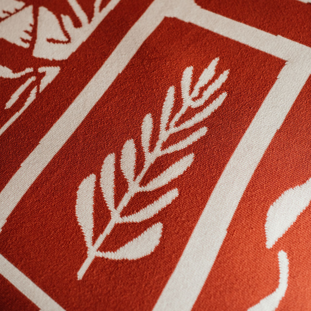 Aloha Throw - Burnt Orange