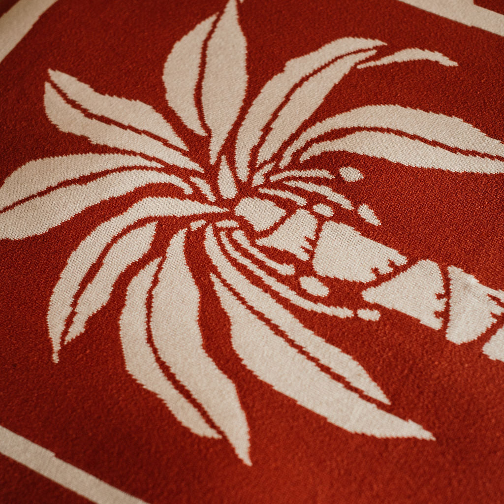 Aloha Throw - Burnt Orange