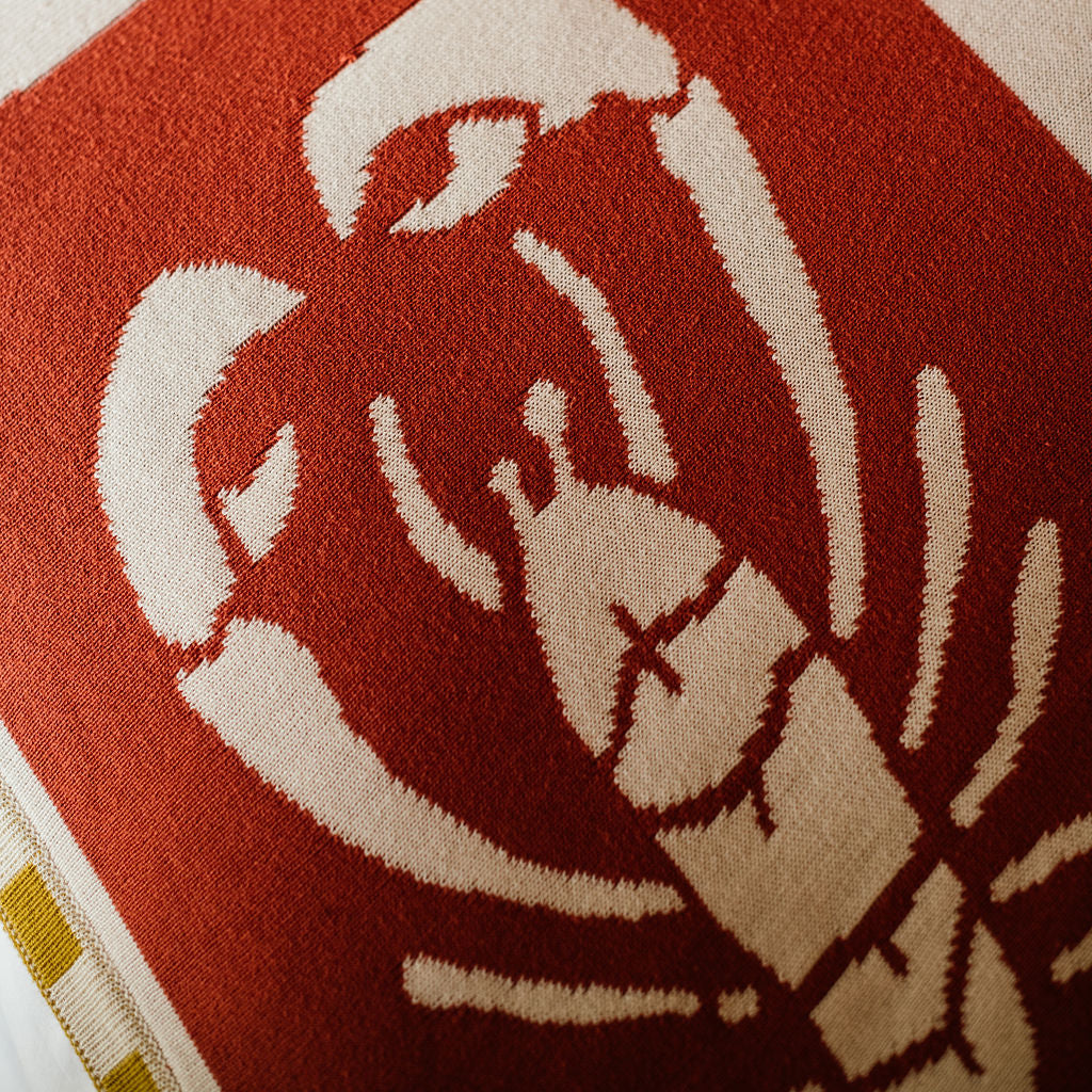 Aloha Throw - Burnt Orange