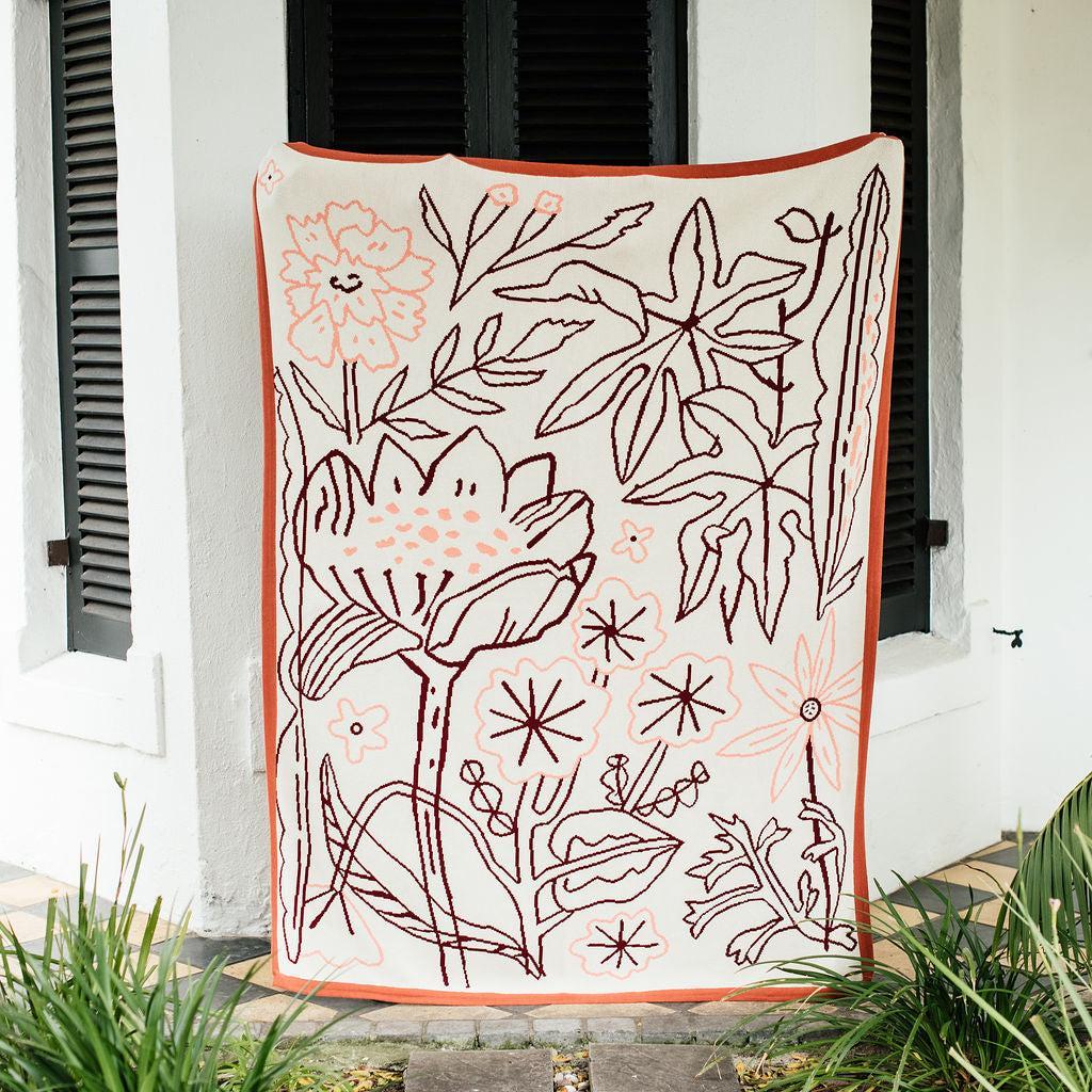 Ohana Throw - Cinnamon