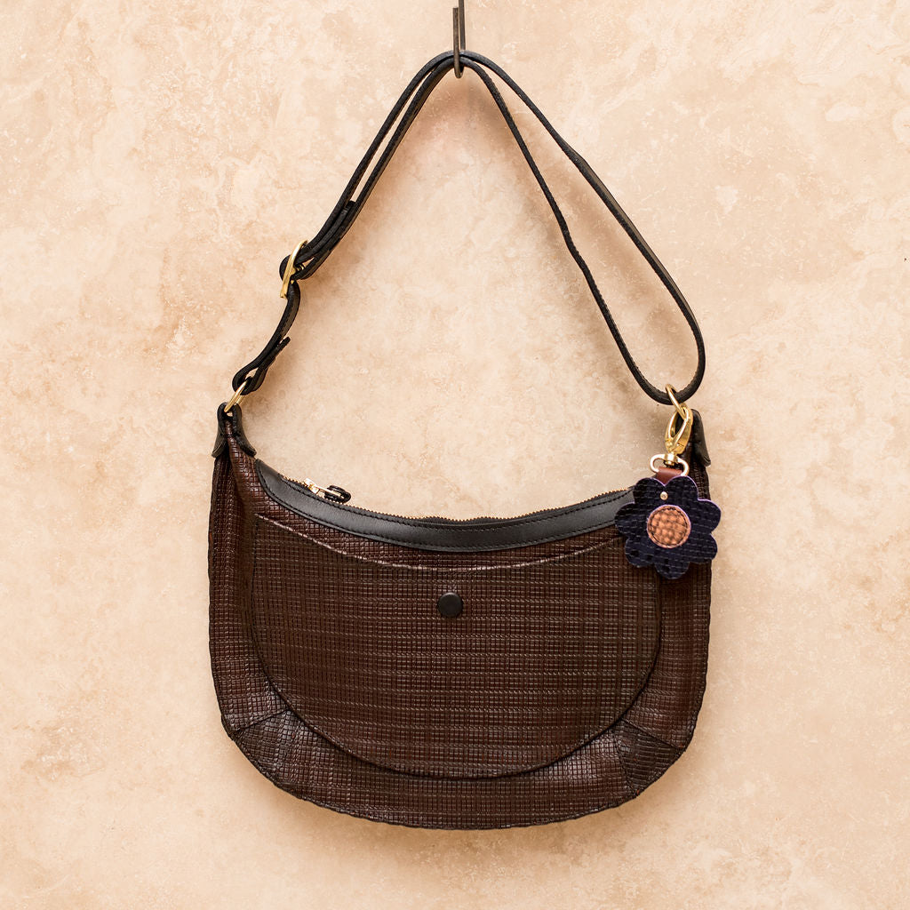 Izzie Bag - Embossed Chocolate