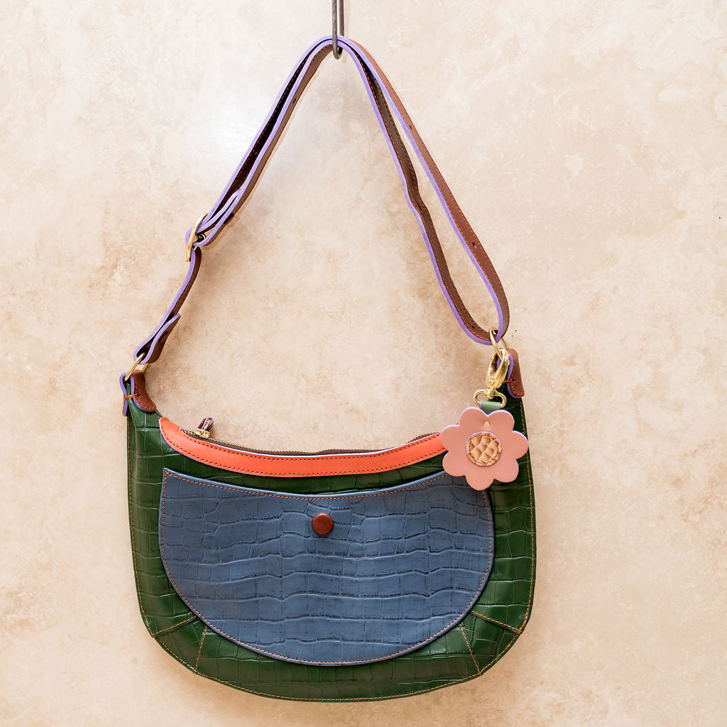 Izzie Bag - Colourful Croc