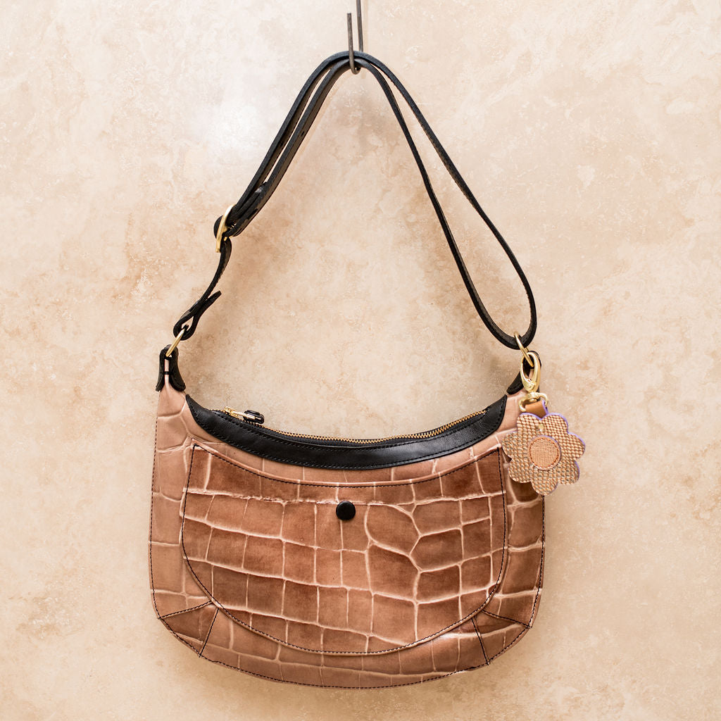 Izzie Bag - Praline Dream Black Trim