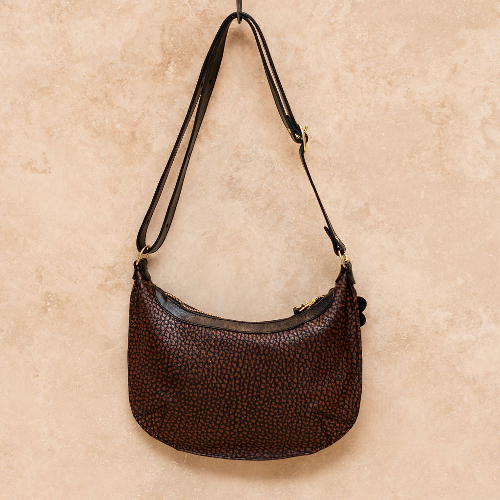 Izzie Bag - Cognac Crackle