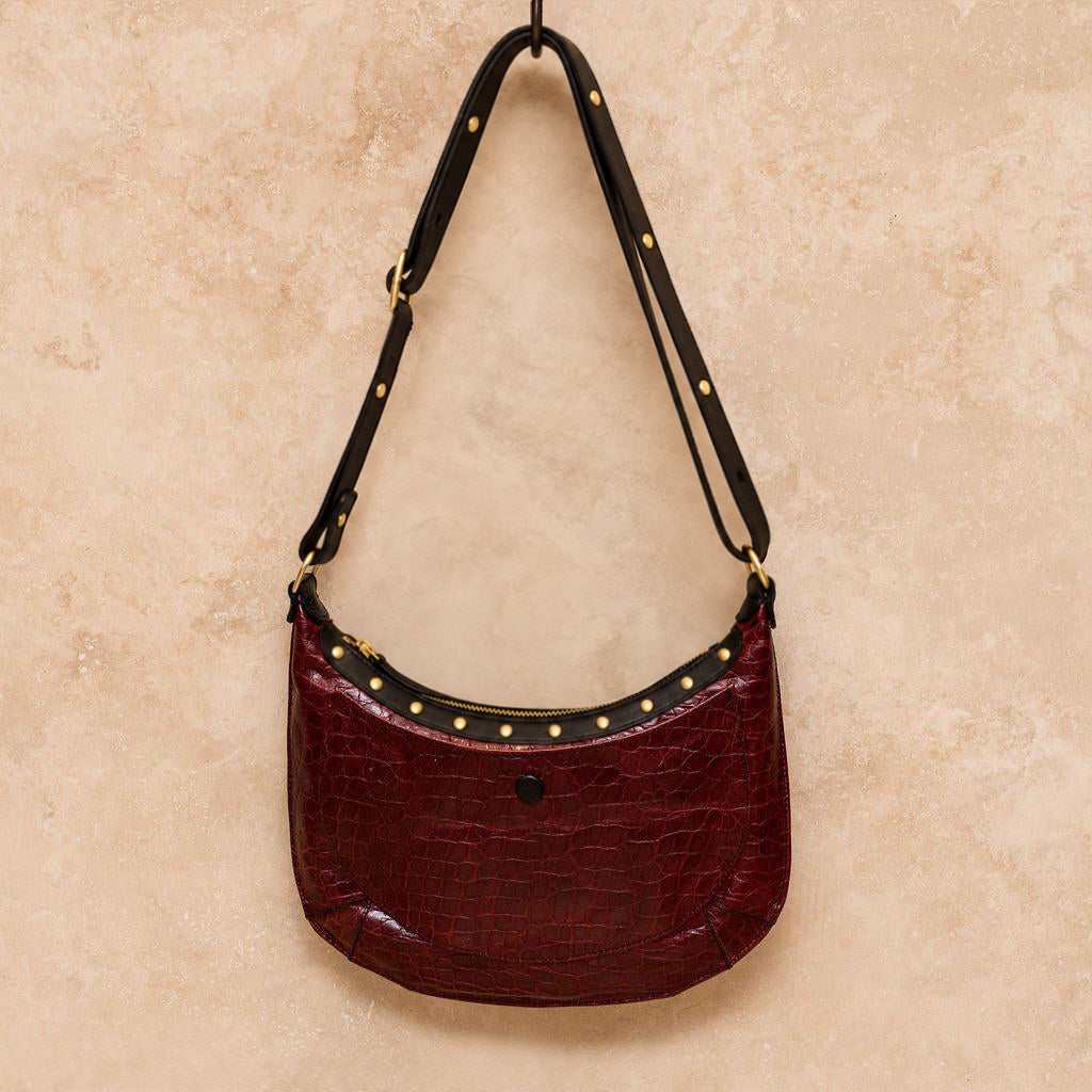 Izzie Bag - Scarlett Fever with Studs