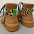 Leather Leopard Trainer Boot
