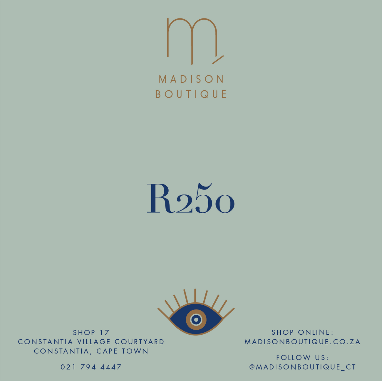 Madison Gift Card | Madison Boutique | Buy Online in South Africa