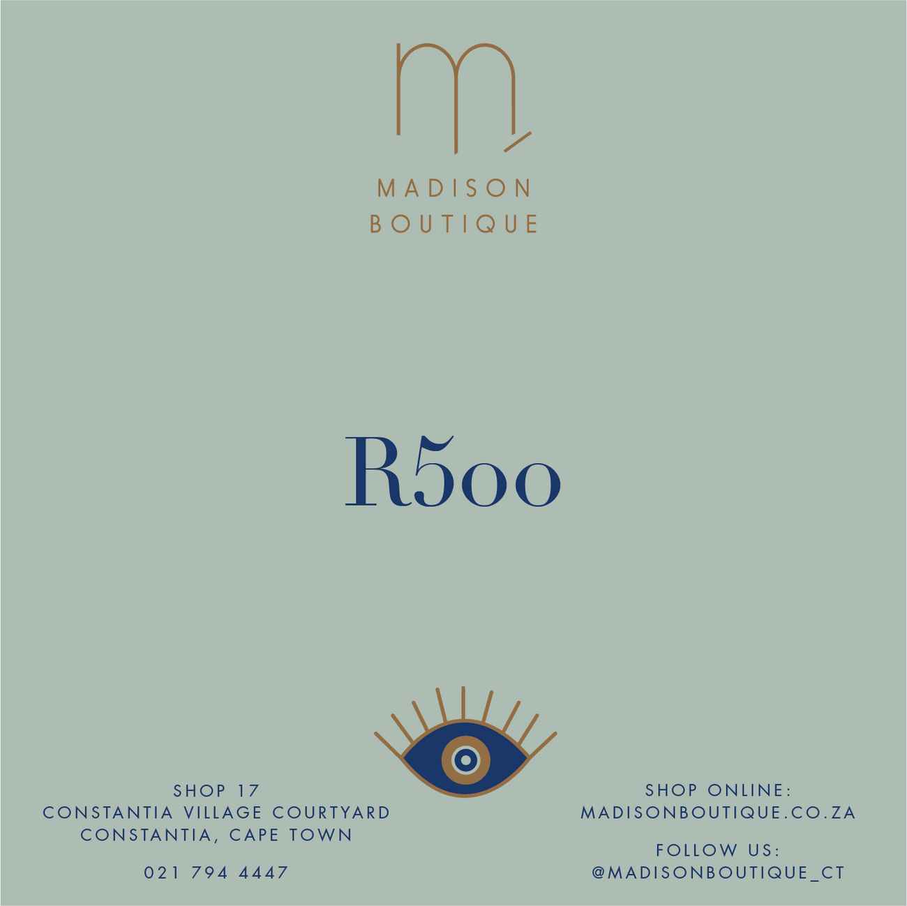Madison Gift Card | Madison Boutique | Buy Online in South Africa