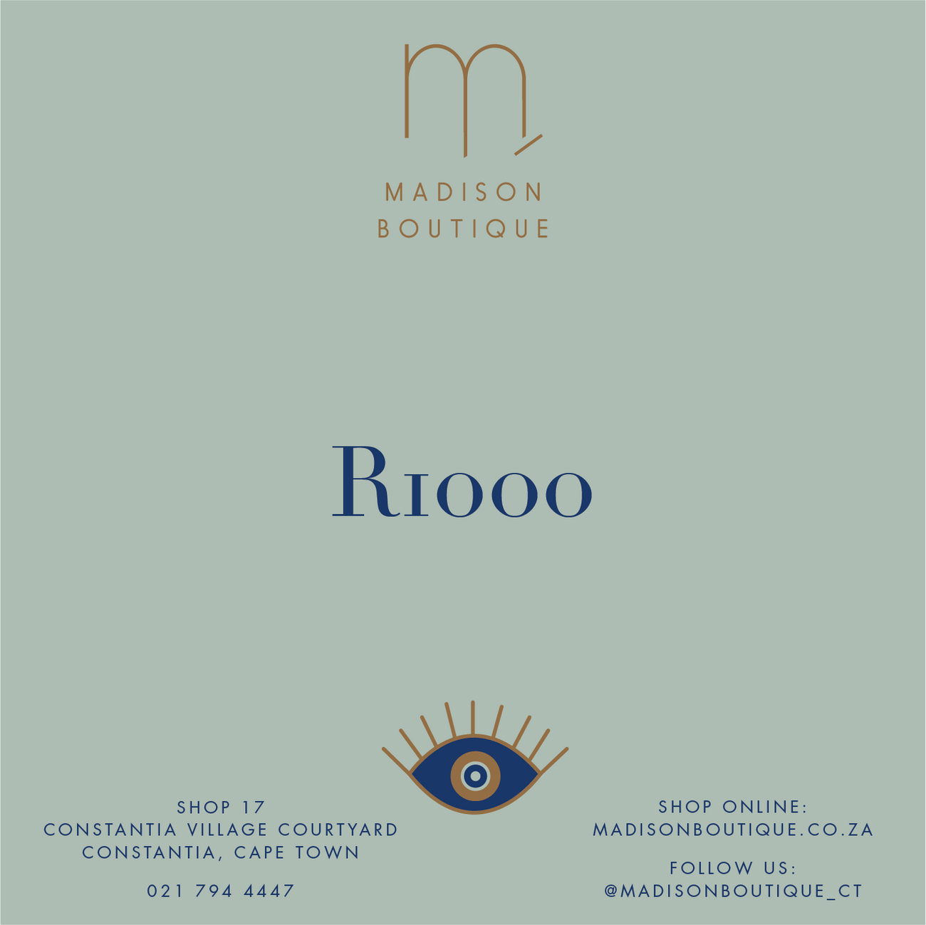 Madison Gift Card | Madison Boutique | Buy Online in South Africa