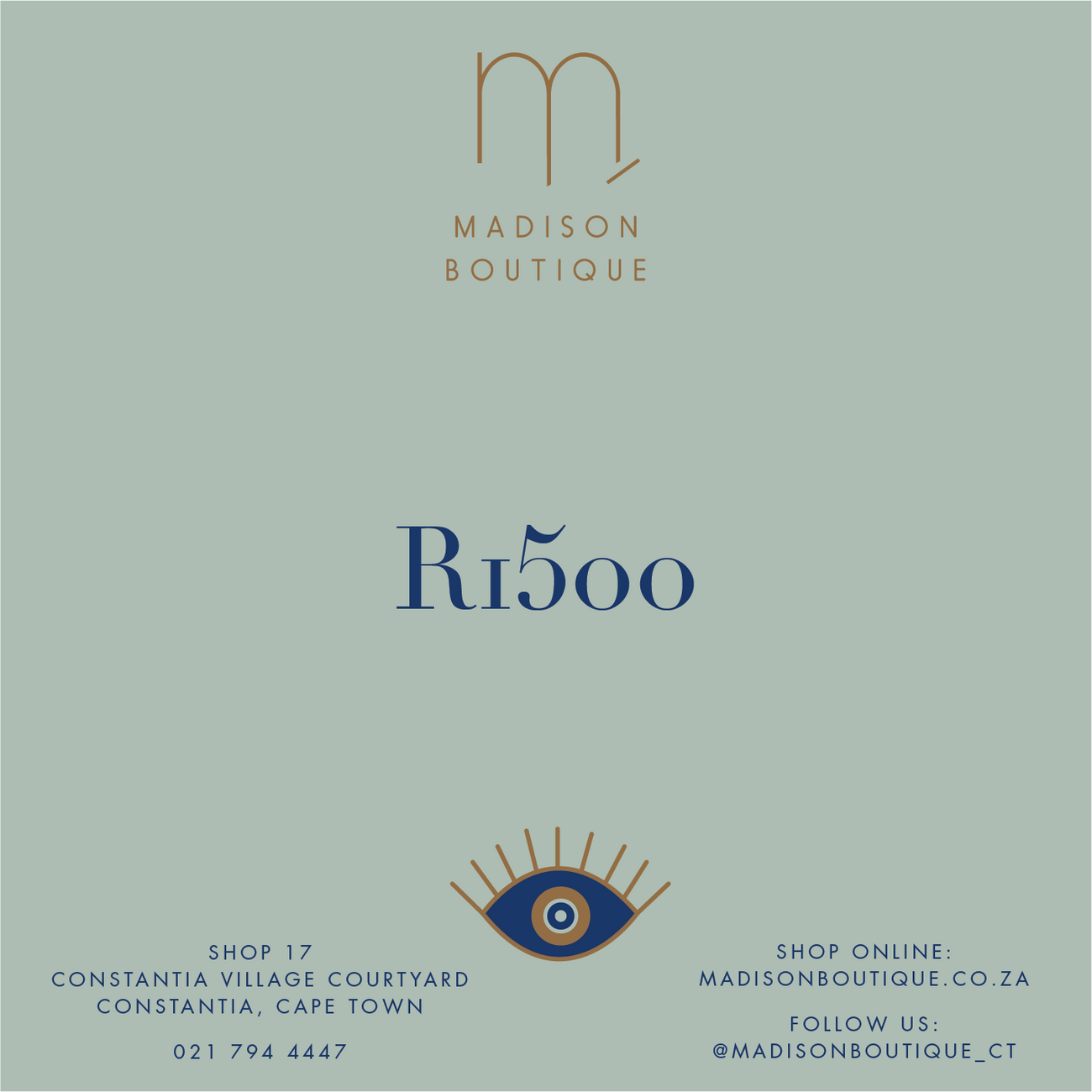 Madison Gift Card | Madison Boutique | Buy Online in South Africa
